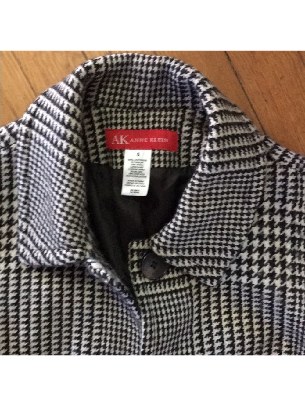 Anne Klein dress coat 3/4 sleeve - Picture 3 of 4